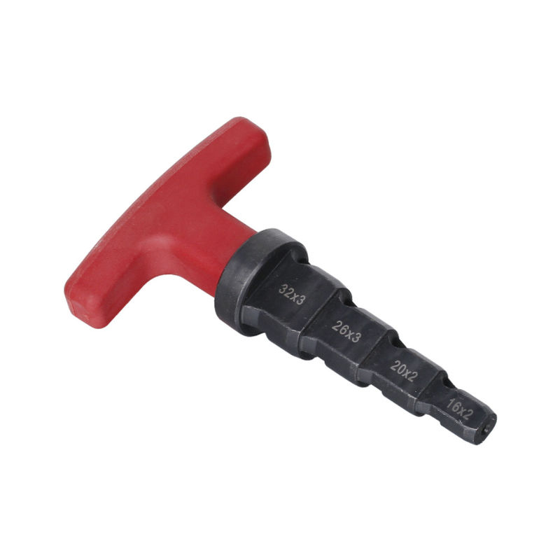 Pex Al Pex के लिए आंतरिक पाइप डिबुरिंग टूल DL-1232-14 हाई क्लास ट्यूब चैम्बर टूल